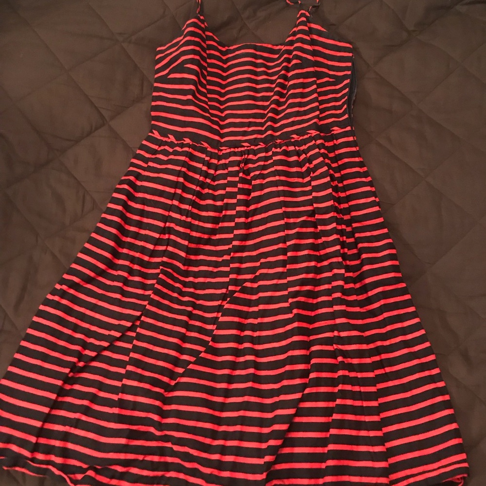 J. Crew Factory Linen Midi Dress